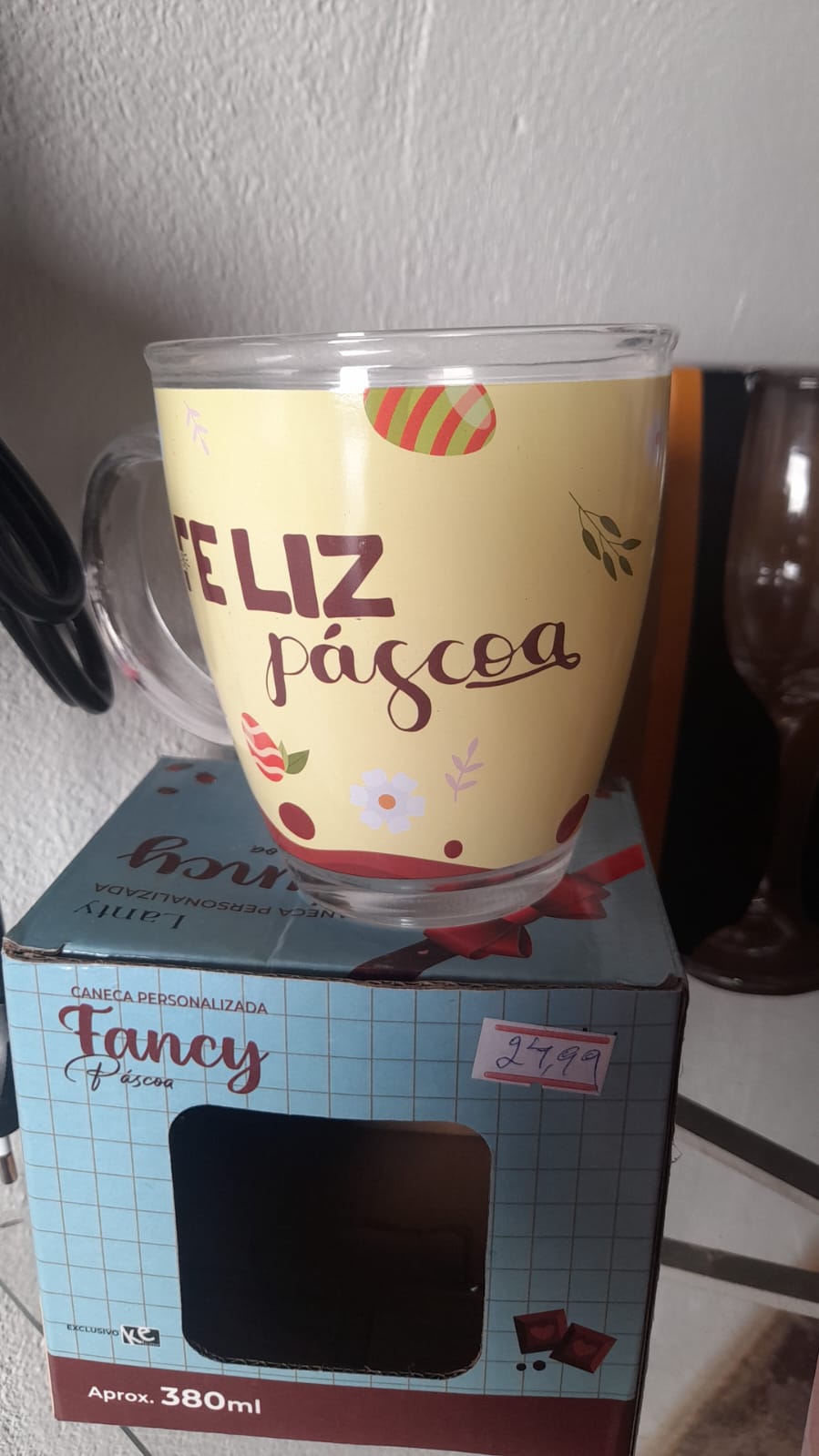Caneca Personalizada de Páscoa 