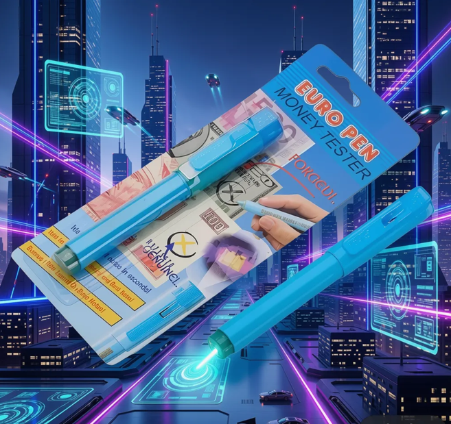 Caneta Detector De Notas Falsas